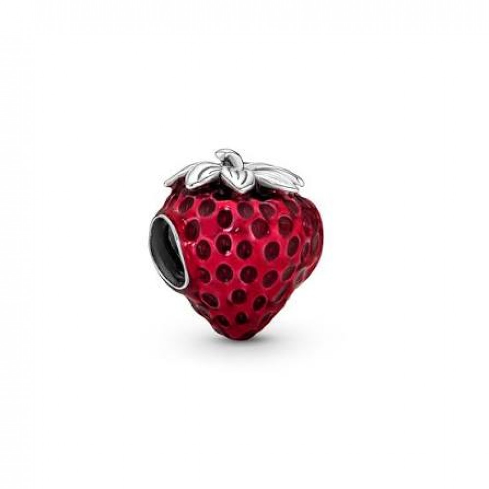 Pandora Σύμβολο Φράουλα Ασήμι 925 Βαθμών Κωδικός 791681C01
