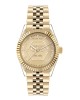 Philipp Plein Superlative PW2BA0523 Quartz Επιχρυσωμένο ανοξείδωτο ατσάλι Μπρασελέ Χρυσό χρώμα καντράν