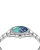 Philipp Plein Queen Supreme PW7FA0626 Quartz Ανοξείδωτο ατσάλι Μπρασελέ Μπλε χρώμα καντράν Κρύσταλλα