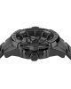 Philipp Plein The Skull PWAAA3025 Three Hands Ιονισμένο Ανοξείδωτο ατσάλι Μπρασελέ Μαύρο χρώμα καντράν