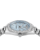 Philipp Plein Date Superlative Gent PWPNA0524 Quartz Ανοξείδωτο ατσάλι Μπρασελέ Γαλάζιο χρώμα καντράν Κρύσταλλα