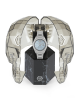 Philipp Plein Date Superlative Gent PWPNA0524 Quartz Ανοξείδωτο ατσάλι Μπρασελέ Γαλάζιο χρώμα καντράν Κρύσταλλα
