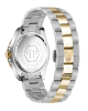 Philipp Plein Gmt-1 Challenger Baguettes PWPZA0224 Quartz Ανοξείδωτο ατσάλι Διμεταλλικό Μπρασελέ Πράσινο χρώμα καντράν Κρυσταλλά