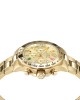 Philipp Plein Nobile Lady PWSBA0223 Χρονογράφος Επιχρυσωμένο ανοξείδωτο ατσάλι Μπρασελέ Χρυσό χρώμα καντράν Ταχύμετρο Κρύσταλλα