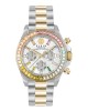 Philipp Plein Nobile Lady PWSBA0523 Χρονογράφος Ανοξείδωτο ατσάλι Μπρασελέ Ασημί χρώμα καντράν Κρύσταλλα