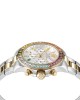 Philipp Plein Nobile Lady PWSBA0523 Χρονογράφος Ανοξείδωτο ατσάλι Μπρασελέ Ασημί χρώμα καντράν Κρύσταλλα