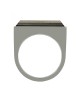 Men's ring Calvin Klein made of Steel Onyx Code 009188