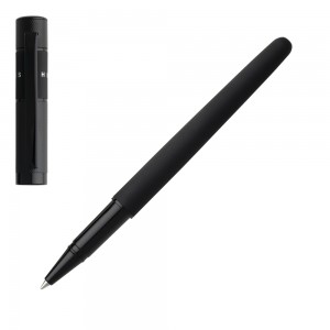 Hugo Boss Pen ribbon Black Ballpoint Black Code HSR9065A