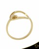 Δαχτυλίδι Crescent Small Single Brilliant Κίτρινος χρυσός Κ14 Κωδικός 7099