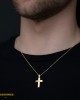 Αντρικός σταυρός Κίτρινος χρυσός Aneli collection K14 Κωδικός 008647
