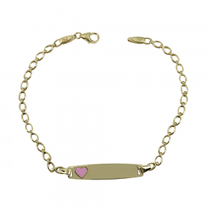 Bracelet for baby Girl Yellow gold K9 Code 011677