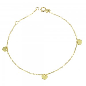 Bracelet Yellow  gold K14 Code 006369