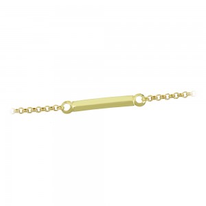 Bracelet for baby Yellow gold K14 Code 008465