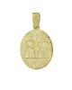 Κωνσταντινάτο Κίτρινος χρυσός K14 με ημιπολύτιμη πέτρα Κωδικός 008604