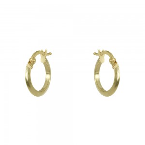 Earring rings Yellow gold K14 Code 009125