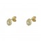 Σκουλαρίκια Κίτρινος χρυσός Κ14 με ημιπολύτιμες πέτρες Κωδικός 009275