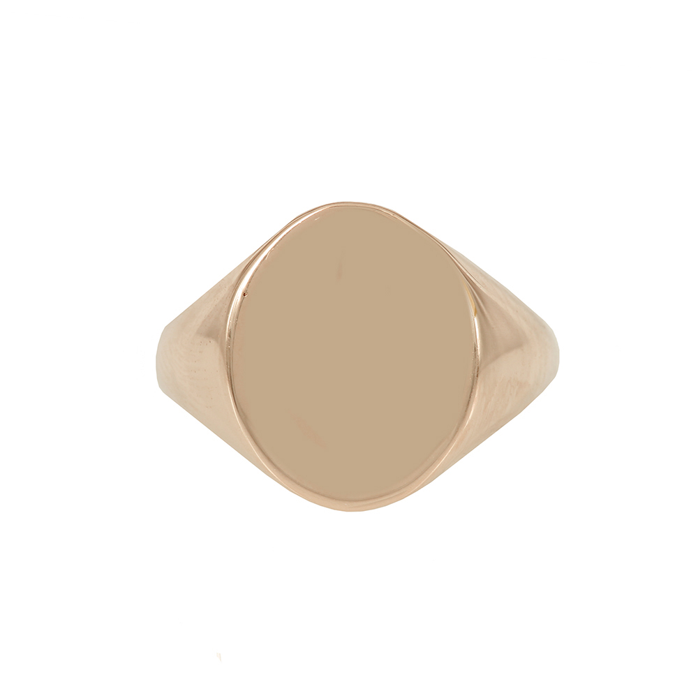 Δαχτυλίδι Σεβαλιέ Ροζ χρυσός Κ14 Κωδικός 009377