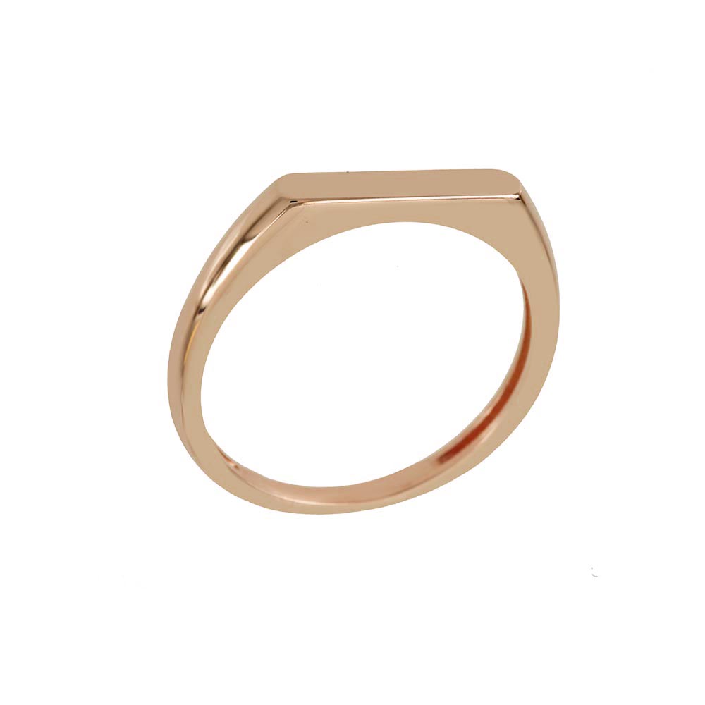 Δαχτυλίδι Ροζ χρυσός Κ14 Κωδικός 009427