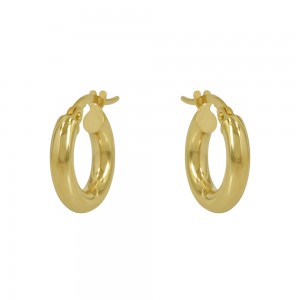 Earring rings Yellow gold K14 Code 011074