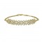 Bracelet  Yellow gold K14 with semiprecious stones Code 011499