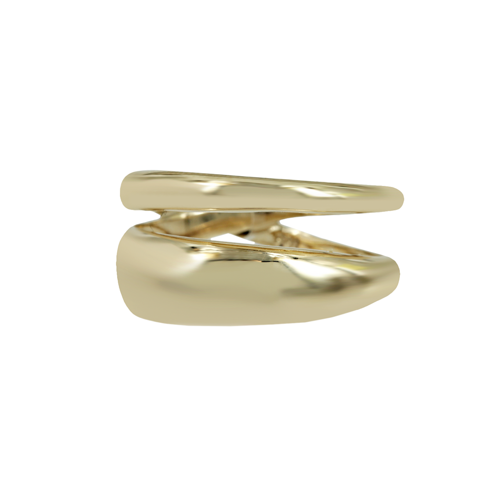 Δαχτυλίδι Κίτρινος χρυσός Κ14 Κωδικός 011684