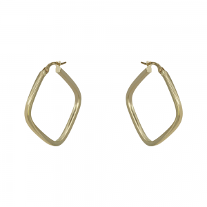 Earring rings Yellow gold K14 Code 011798