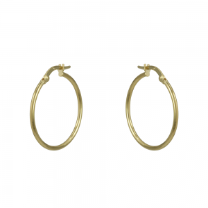 Earring rings Yellow gold K14 Code 011802