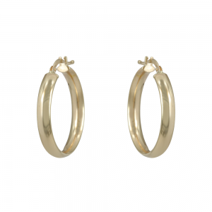 Earring rings Yellow gold K14 Code 011803