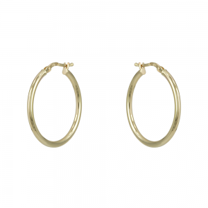 Earring rings Yellow gold K14 Code 011804