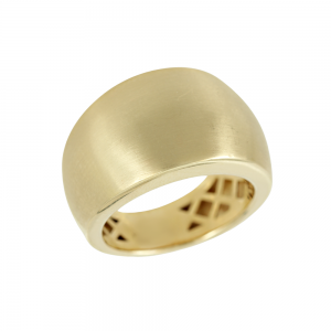 Pombe ring Yellow gold K14 Code 011947