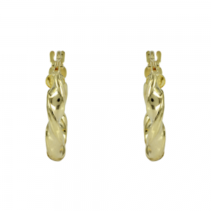 Earring rings Yellow gold K14 Code 012053