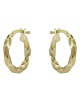Earring rings Yellow gold K14 Code 012054