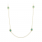 Necklace Yellow gold K14 with Ceramic Code 012225
