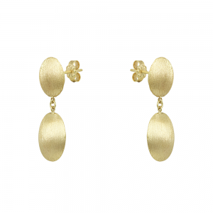 Earrings Yellow gold K14 Code 012389