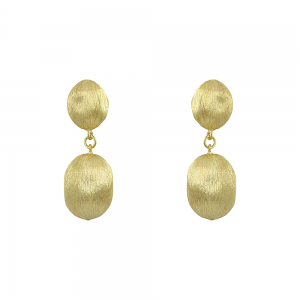 Earrings Yellow gold K14 Code 012869