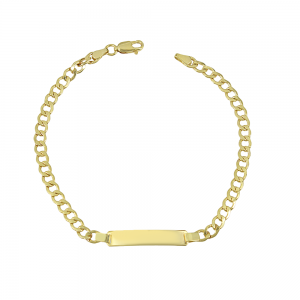 Bracelet Yellow gold K14 with eye motif Code 013003