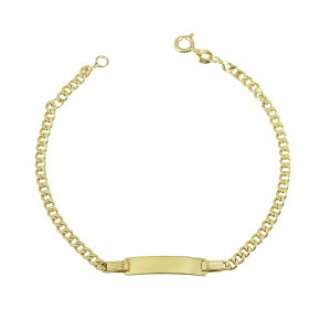 Bracelet Yellow gold K14 with eye motif Code 013004
