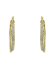 Earring rings Yellow gold K14 Code 013060
