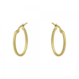 Earring rings Yellow gold K14 Code 013067
