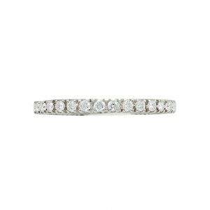 Ring White gold K18 with color diamonds Code 009278