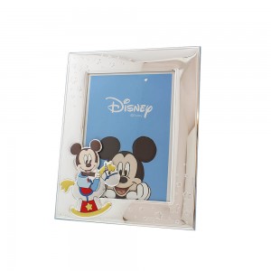 Ασημένια παιδική κορνίζα Disney Mickey mouse Κωδικός 012808