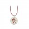 Pregnancy pendant of Silver 925 Plated Code 007680