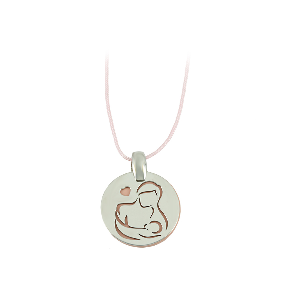 Pregnancy pendant of Silver 925 Plated Code 007684