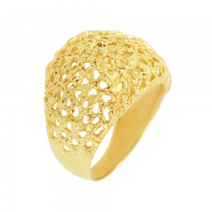 Ring of Silver 925 Yellow gold plated Code 007783