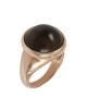 Δαχτυλίδι Σεβαλιέ από ασήμι 925 βαθμών Επιχρυσωμένο με ροζ χρυσό Κωδικός 007818
