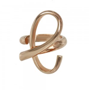 Ring of Silver 925 Pink gold plated Code 007834