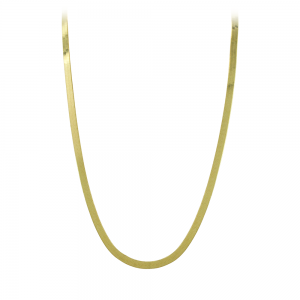 Necklace of Silver 925 Yellow gold plated Code 011711