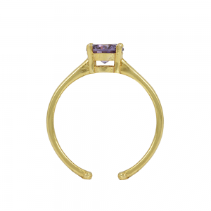 Ring of Silver 925 Yellow gold plated Code 012700
