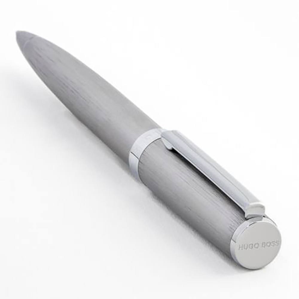 Hugo Boss Στυλό Ballpoint pen Gear Brushed Chrome Κωδικός HSK4414B
