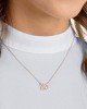 Swarovski Κολιέ Timeless 5469989 Επιχρυσωμένο ροζ χρυσό